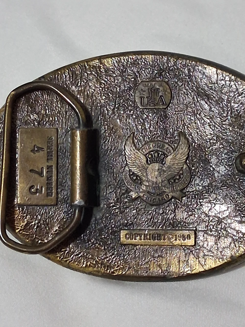 Vintage Western Style Belt Buckle Lot Gold Silver Tone Eagle Pheasant Phoenix